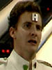 Rimmer looking pained.