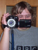 Cappsy with a camcorder
